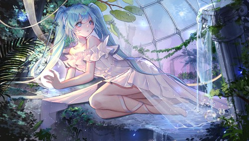 Anime ragazze capelli lunghi - ragazze,
