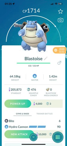 Clone blastoise legacy move - blastoise,