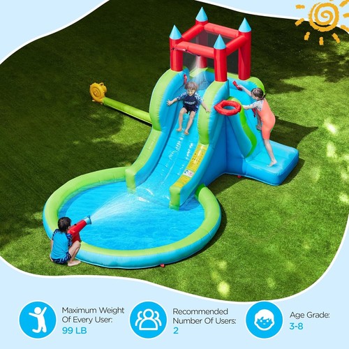 Yaheetech scivolo acqua per - scivolo,
