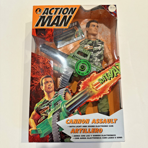 Action man cannon assault - action,